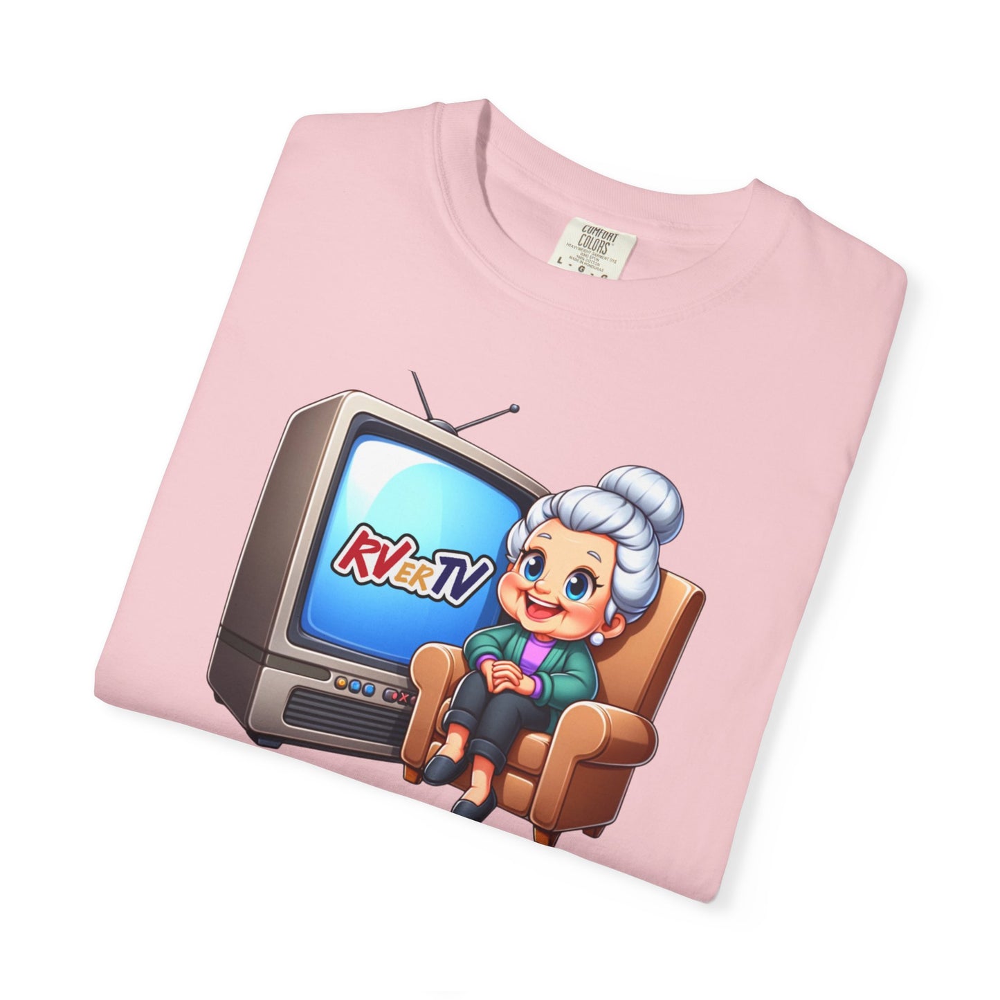 Armchair Traveler Grannie - T-shirt  (original design)