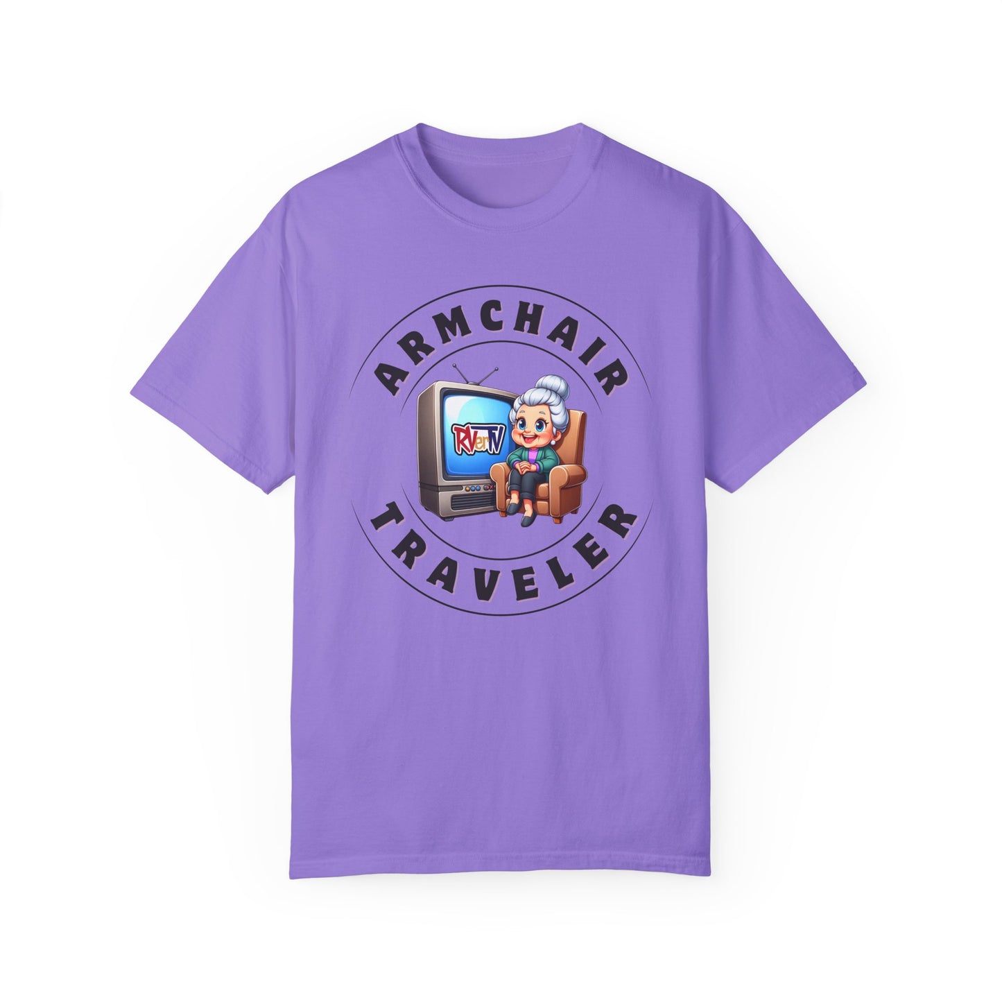 Armchair Traveler Grannie - T-shirt