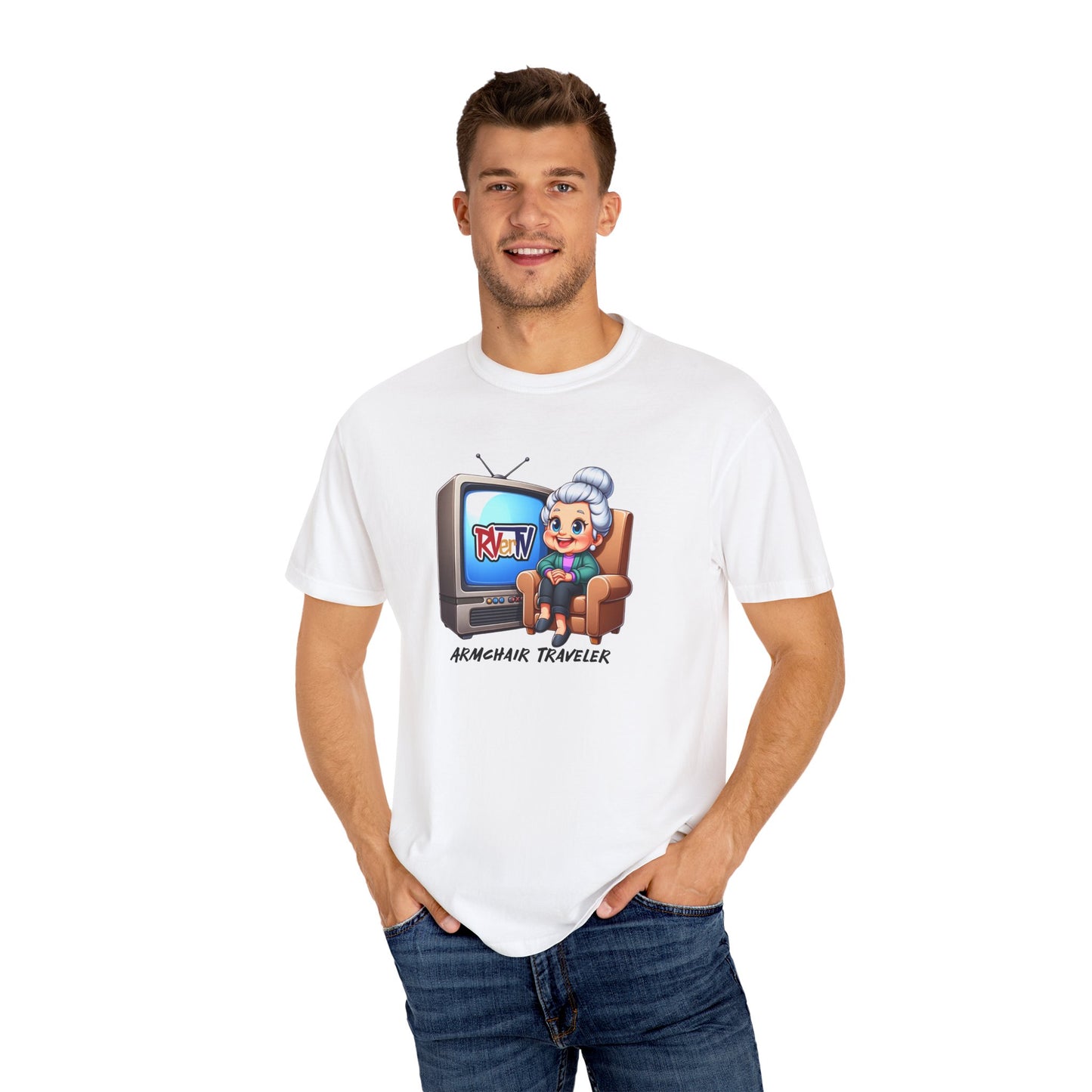 Armchair Traveler Grannie - T-shirt