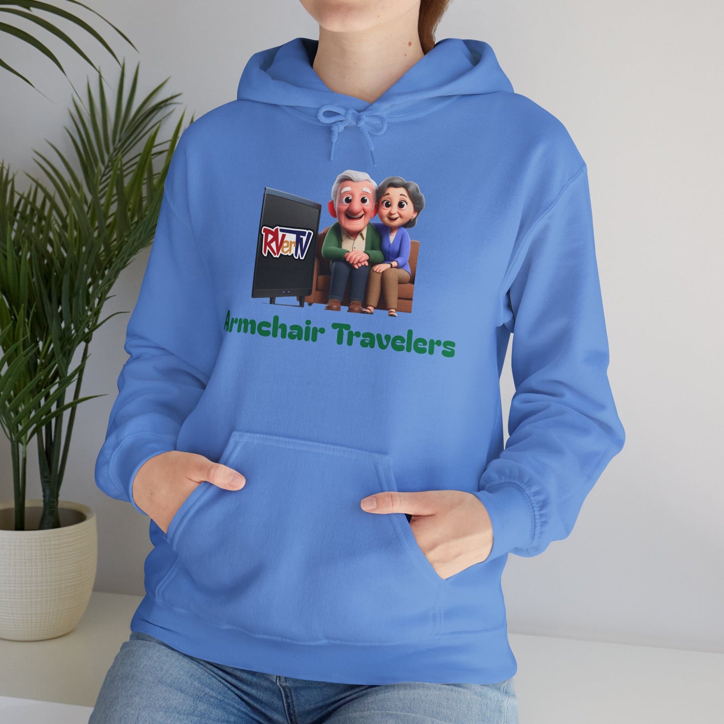 Armchair Travelers Couple - Sweatshirt Hoodie