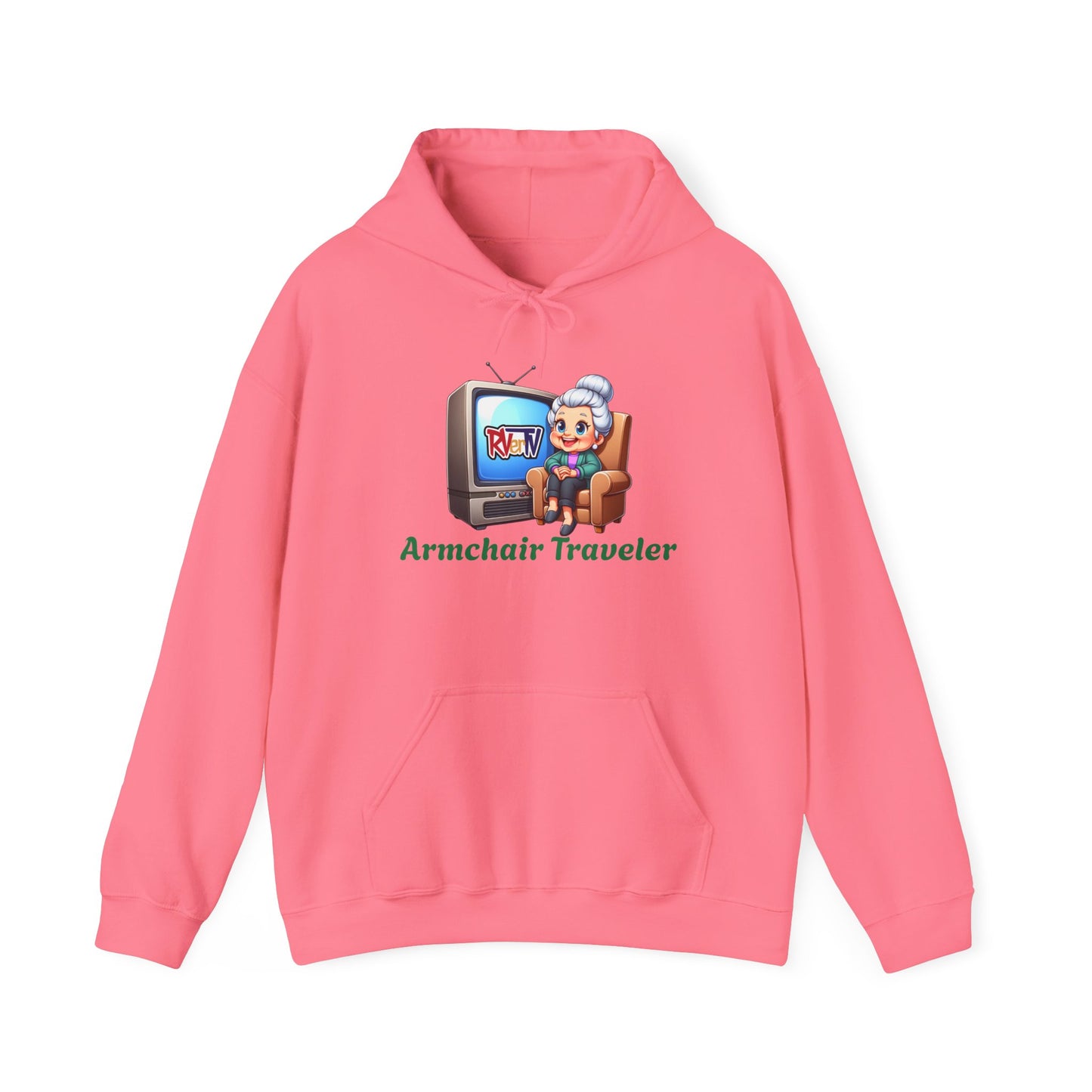 Armchair Traveler Grannie -  Hooded Sweatshirt