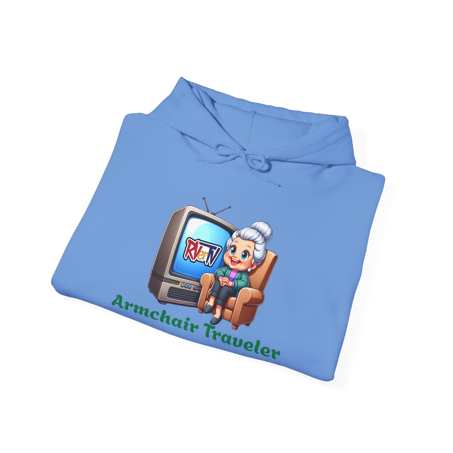 Armchair Traveler Grannie -  Hooded Sweatshirt