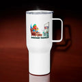 Armchair Traveler Fish - Travel Mug with Handle