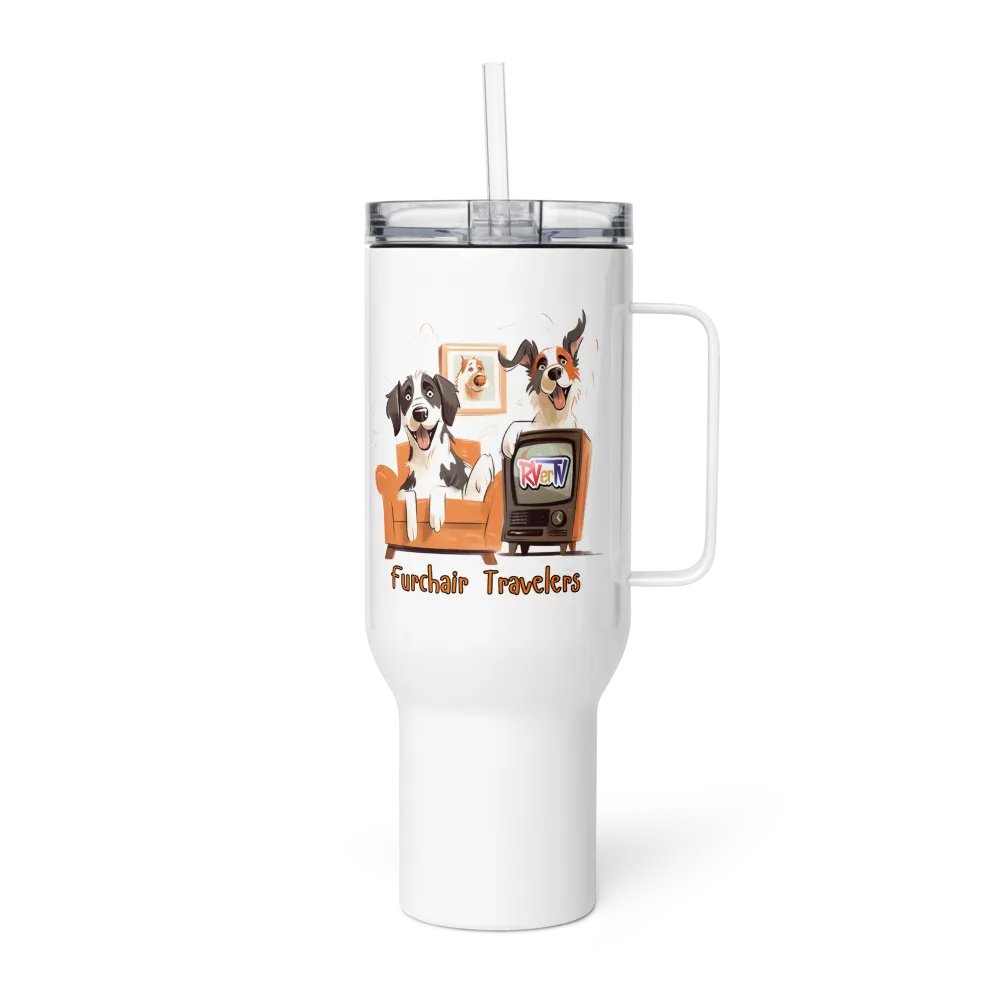 Furchair Travelers - Travel Mug with Handle