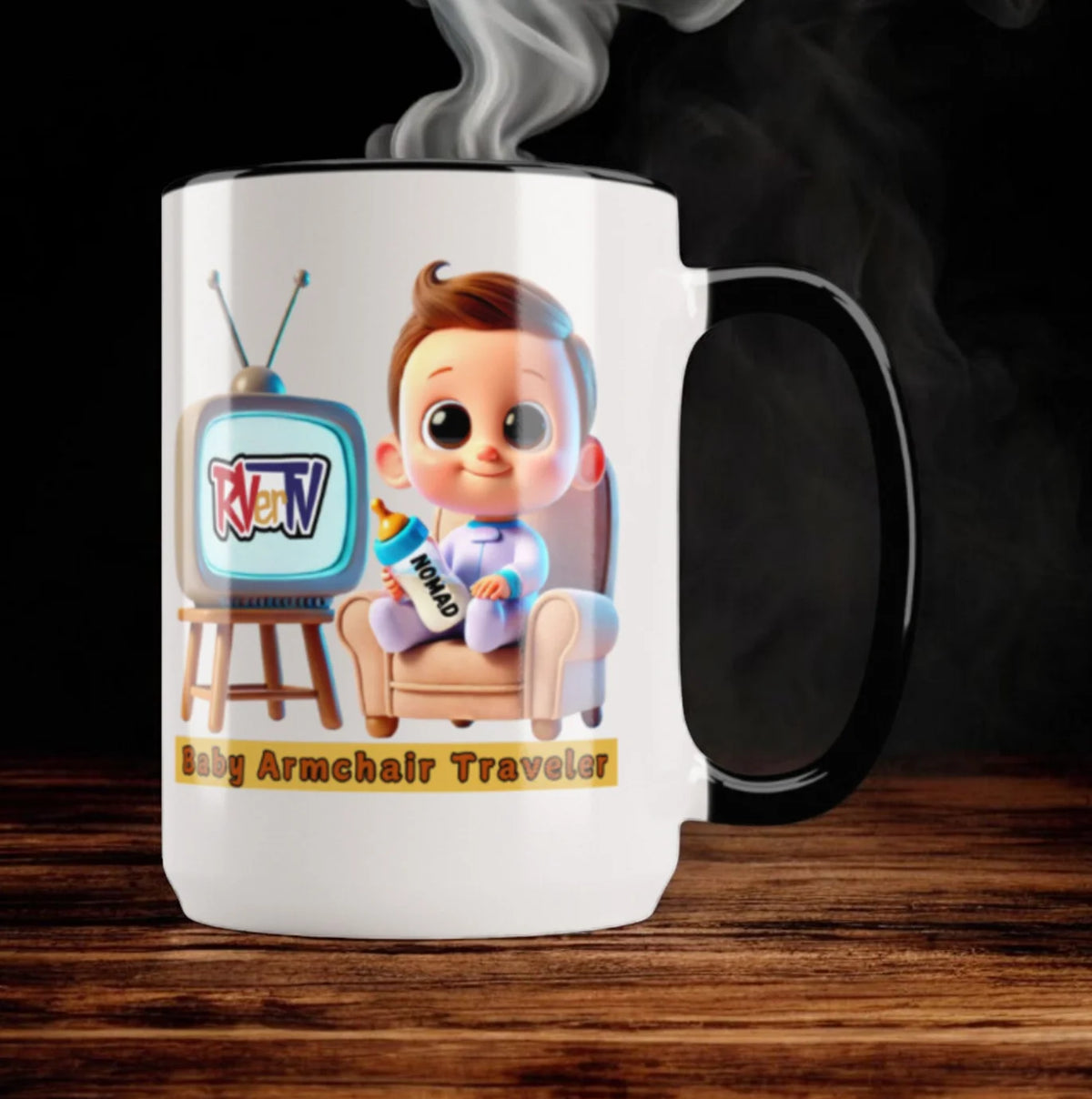 Baby Armchair Traveler - Coffee Mug