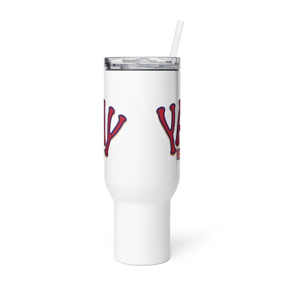 YAY RVerTV - Travel Mug with Handle