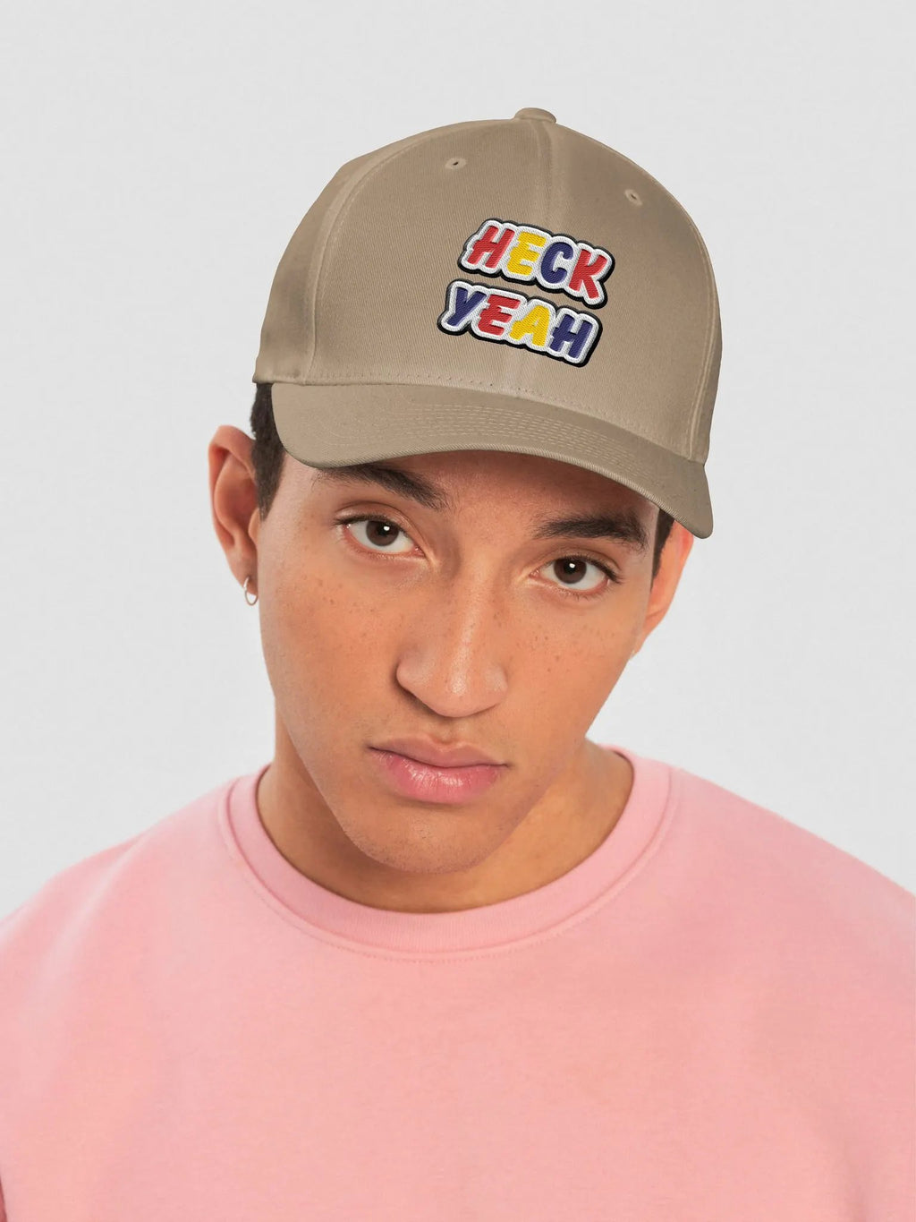 HECK YEAH - Cap (with colored lettering)