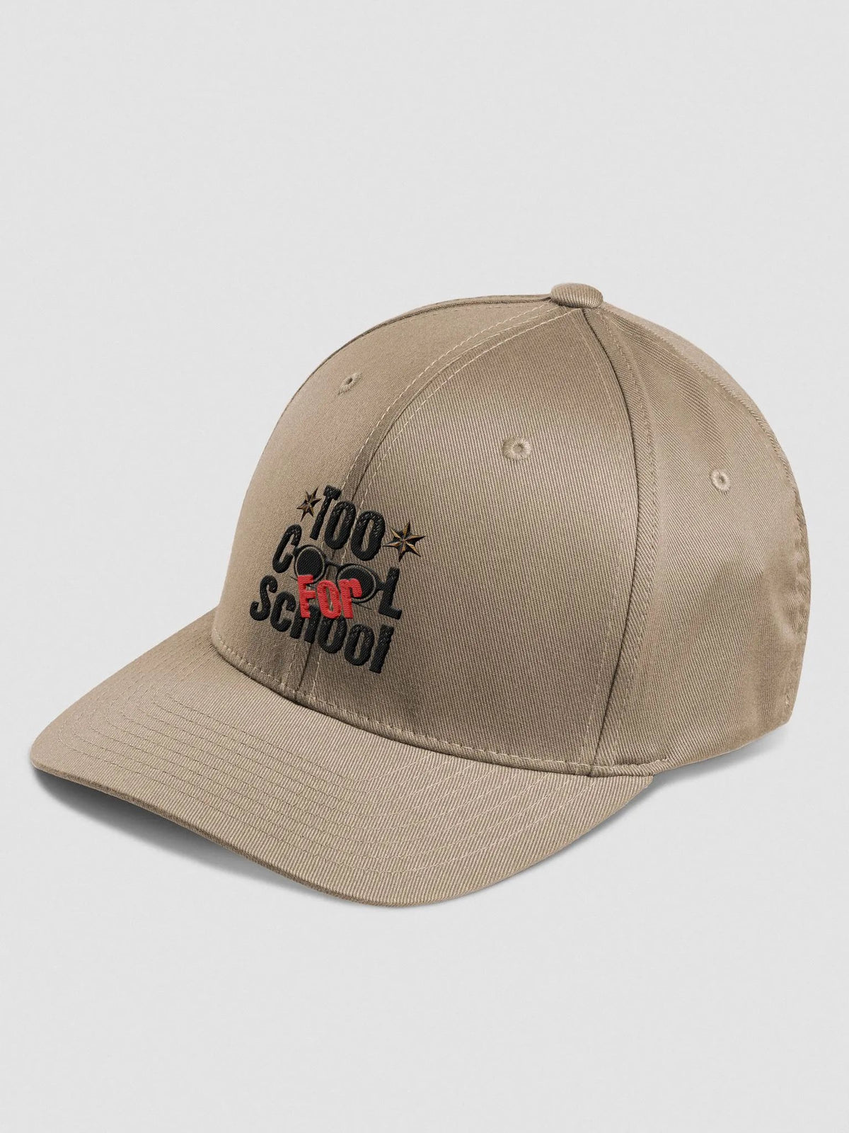 Too Cool For School - Flex-fit Cap