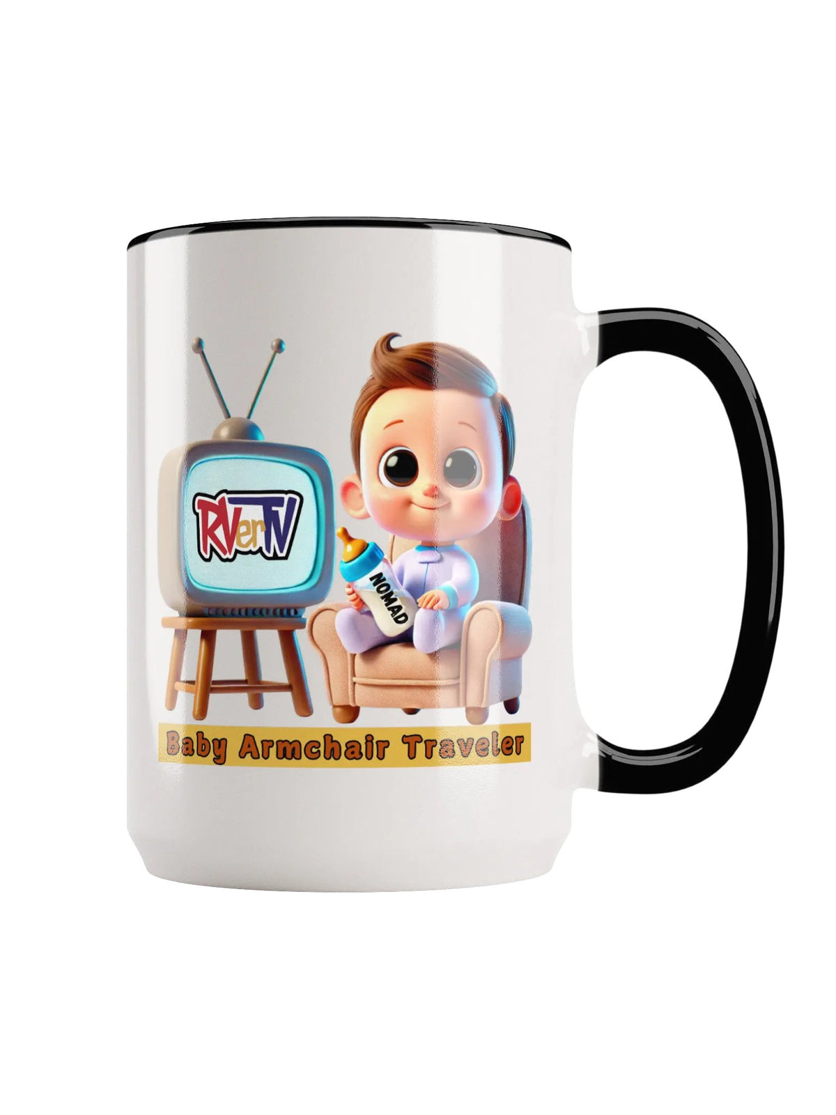 Baby Armchair Traveler - Coffee Mug