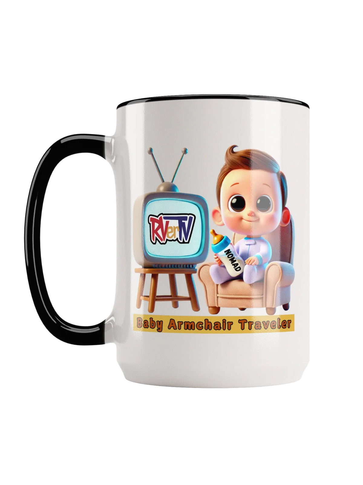 Baby Armchair Traveler - Coffee Mug
