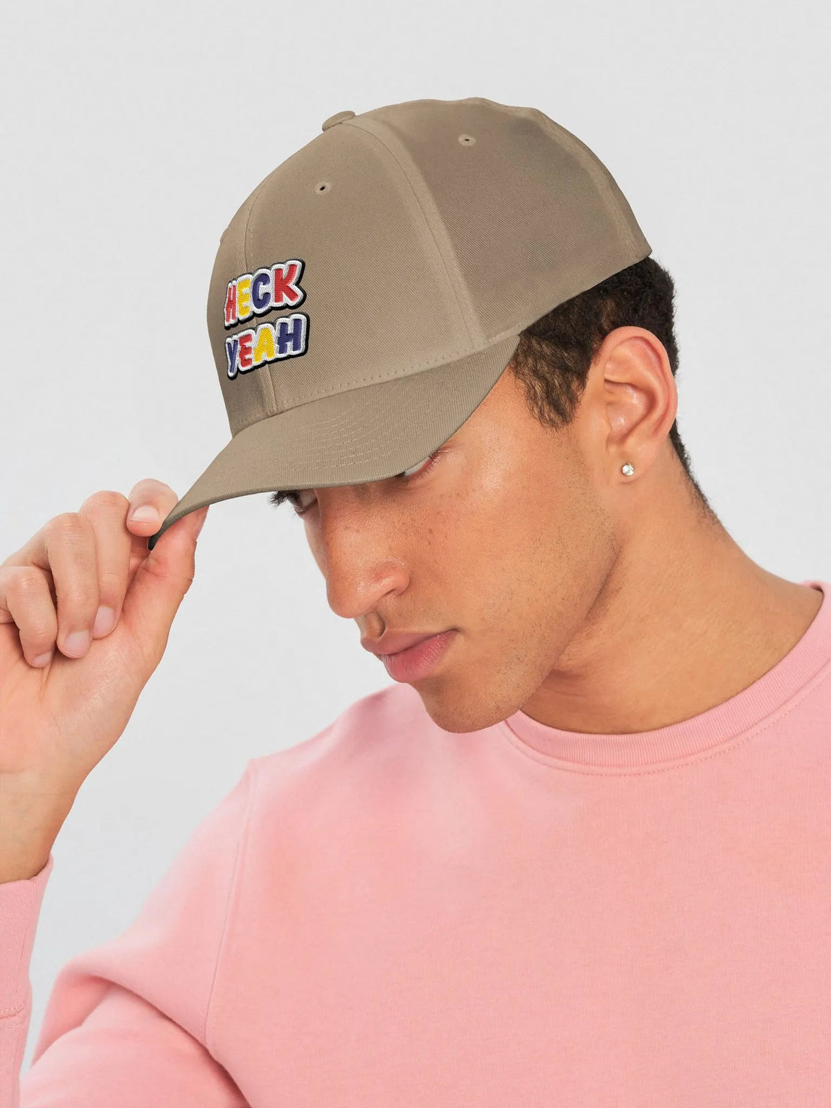 HECK YEAH - Cap (with colored lettering)