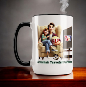 Armchair Traveler Partners - Ceramic Coffee Mug