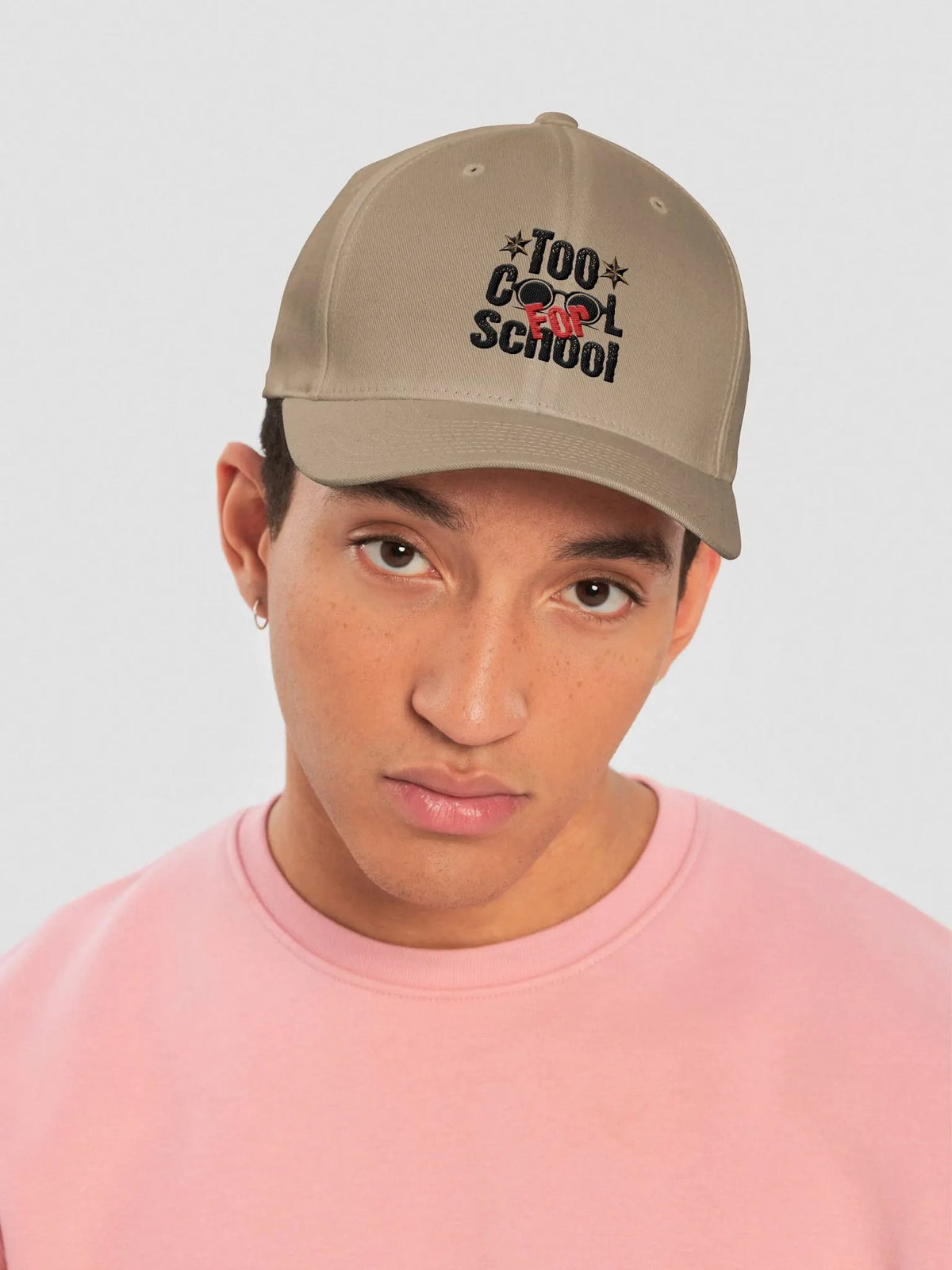 Too Cool For School - Flex-fit Cap