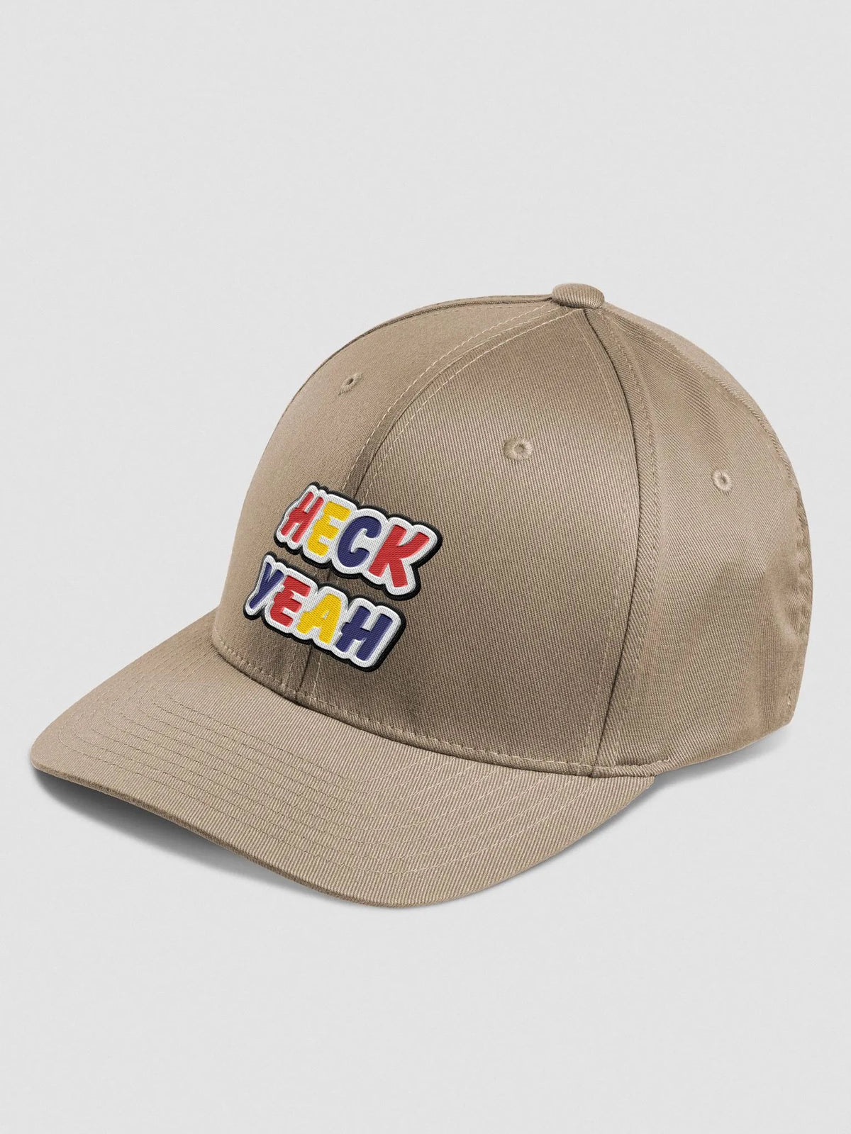 HECK YEAH - Cap (with colored lettering)