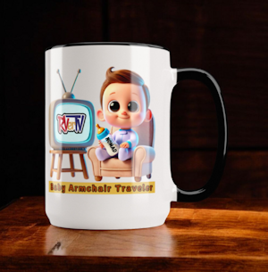 Baby Armchair Traveler - Coffee Mug