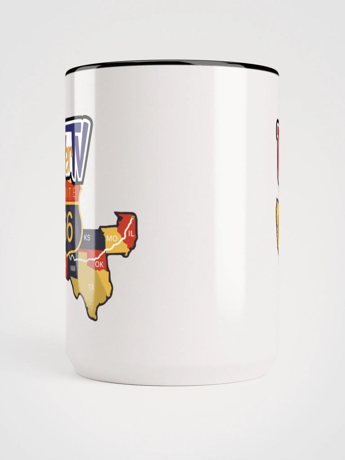 Route 66 Map - Coffee Mug