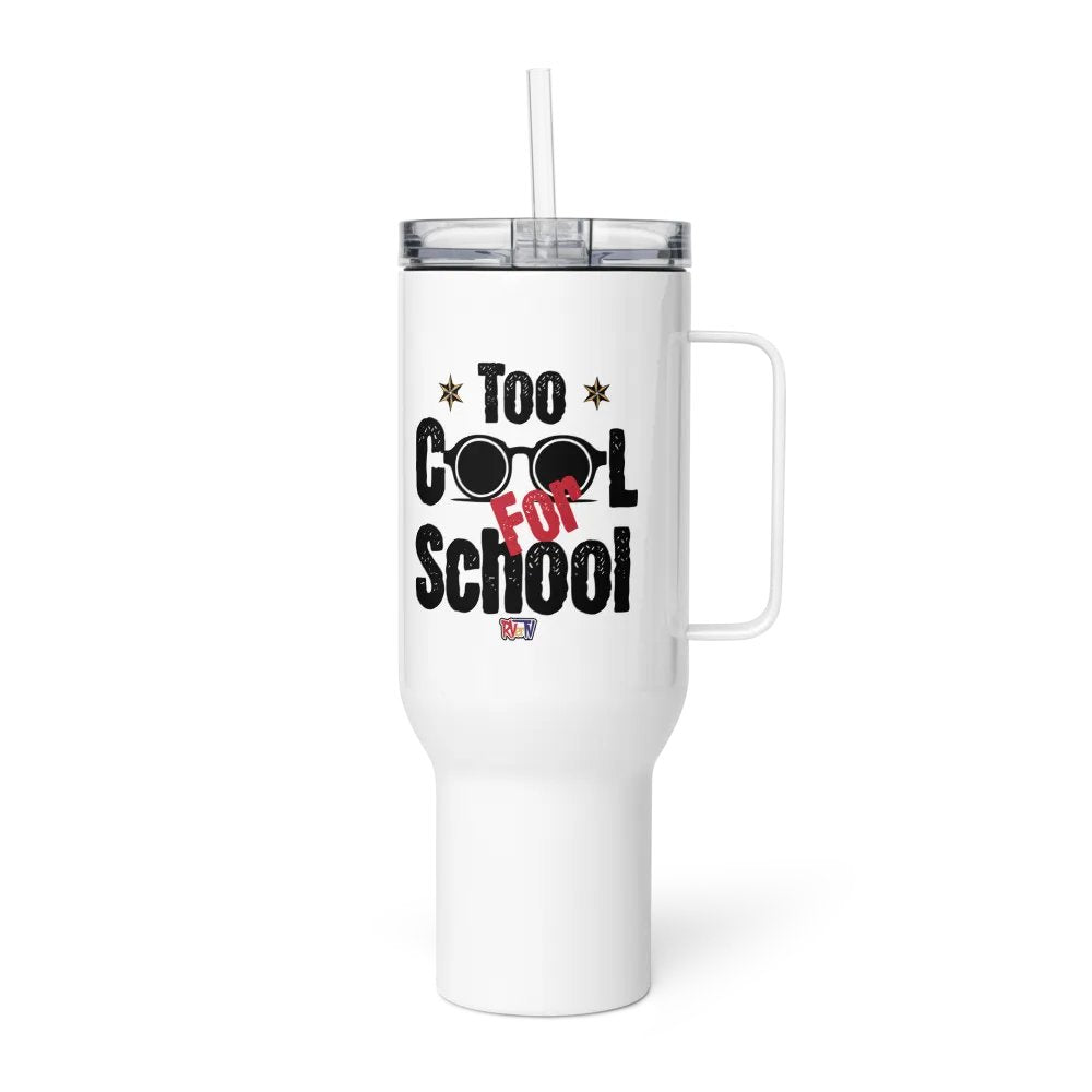Too Cool For School - Travel Mug with Handle