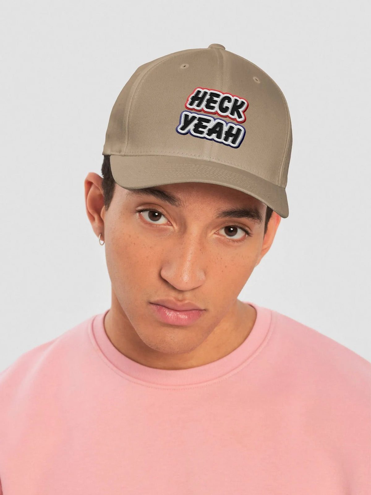 HECK YEAH - Cap (with black lettering)