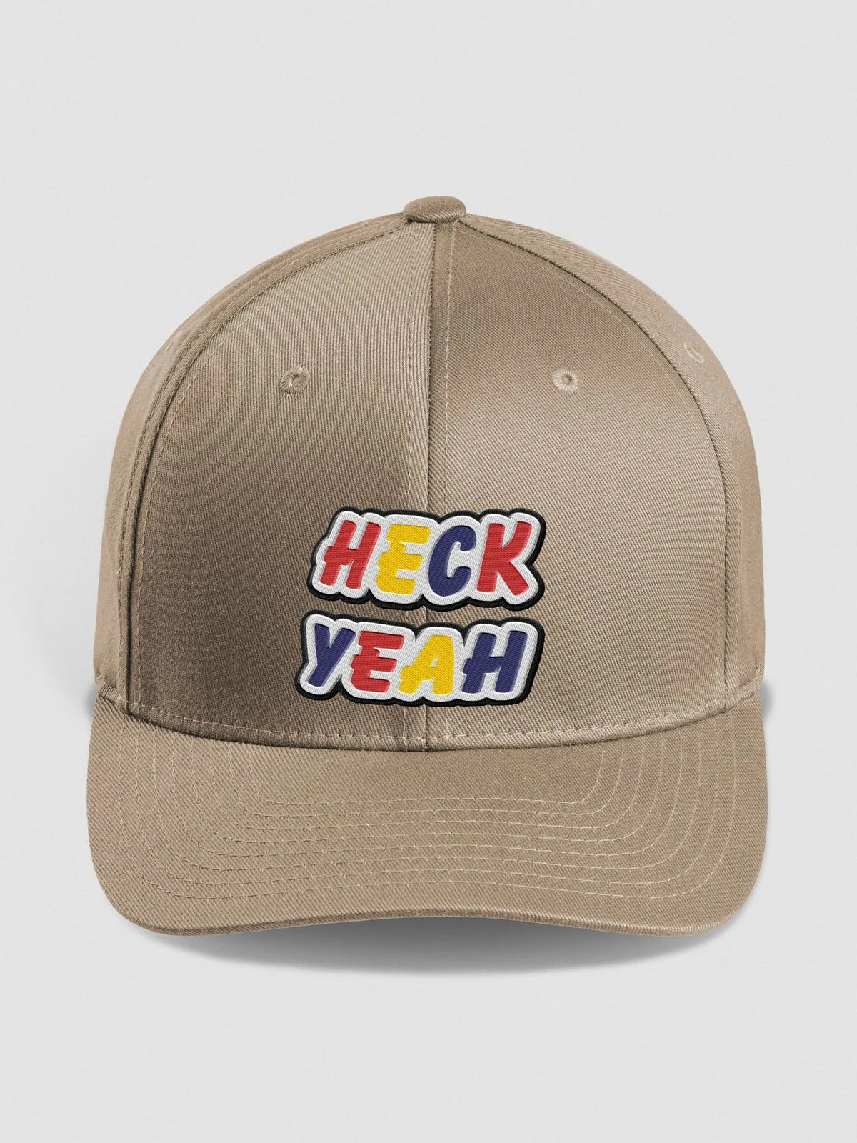 HECK YEAH - Cap (with colored lettering)