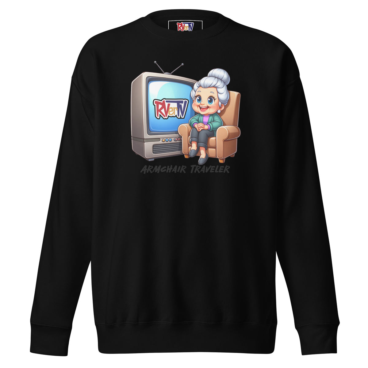 Armchair Traveler Grannie - Sweatshirt