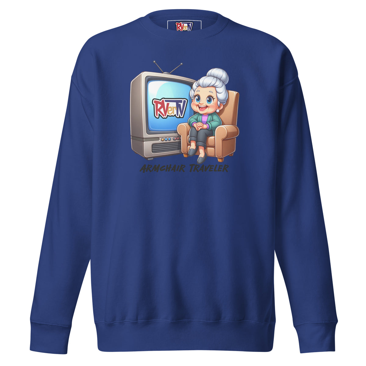 Armchair Traveler Grannie - Sweatshirt