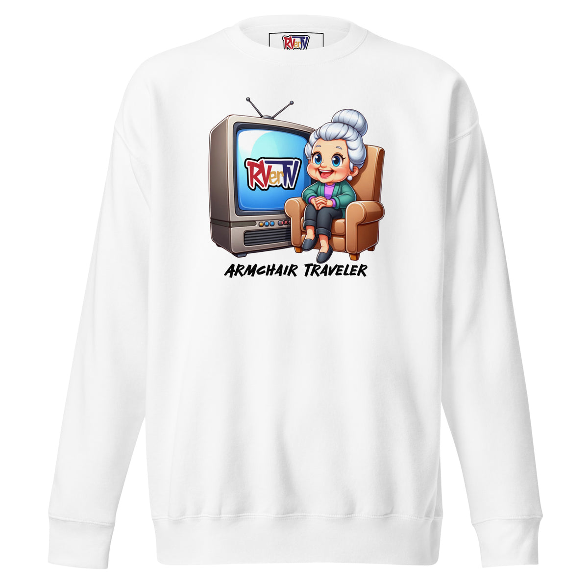 Armchair Traveler Grannie - Sweatshirt