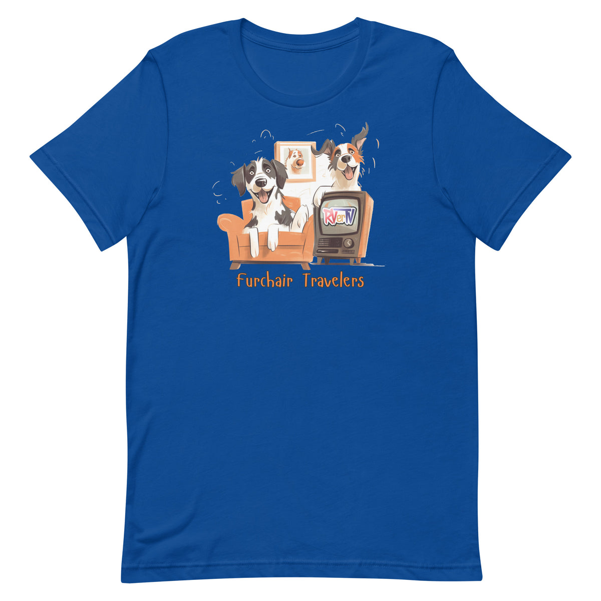 Fur-chair Travelers -T-shirt (original design)