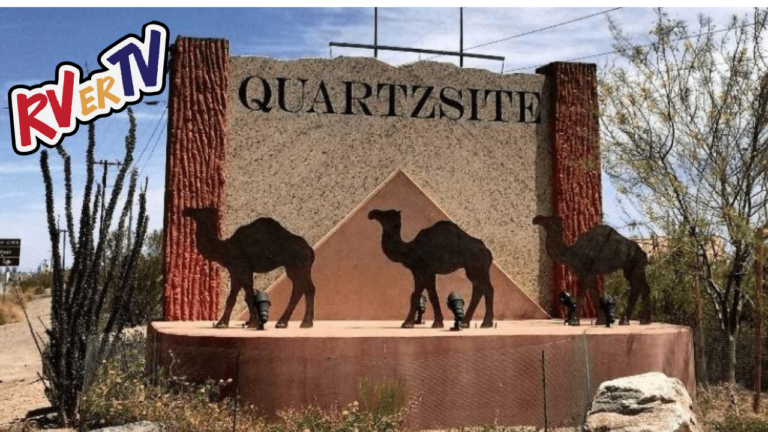 Quartzsite Town Sign
